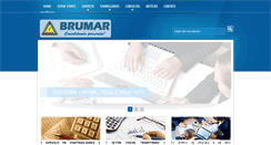 Desktop Screenshot of brumarcontabil.com.br