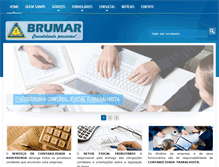 Tablet Screenshot of brumarcontabil.com.br